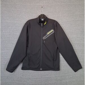 Klim Mens Jacket Small Black Inferno Fleece Lined Softshell Snowmobile Racing